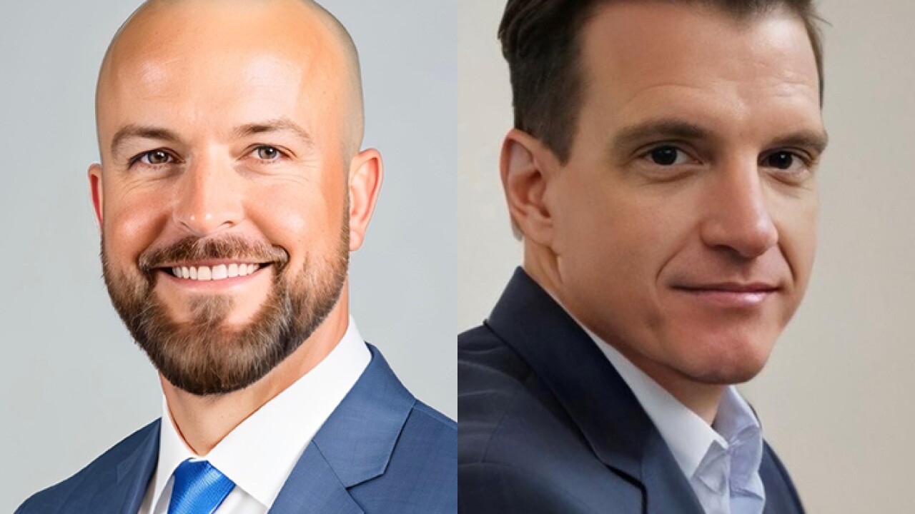 Joe Kinder and Brent Blevins