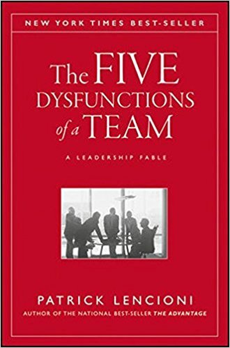 Book cover - 5 Dysfunctions of a Team