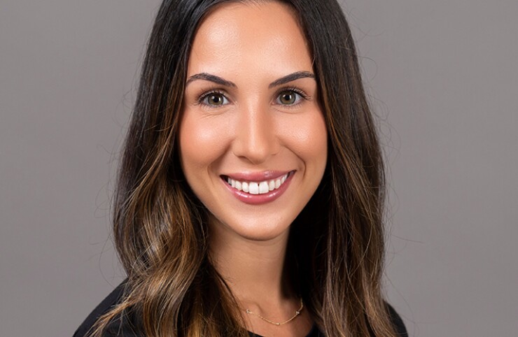 Gia Calabrese was chosen as a Rising Star by The Bond Buyer