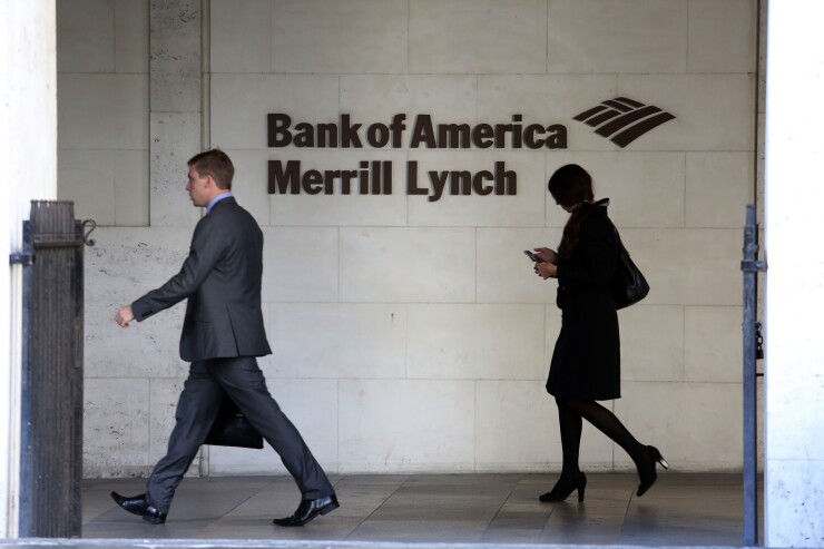 Bank of America Merrill Lynch signage