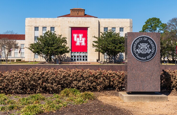 The Ezekiel W. Cullen Building on the University of Houston Campus