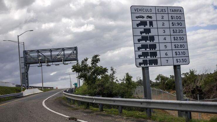 Puerto Rico highway sign