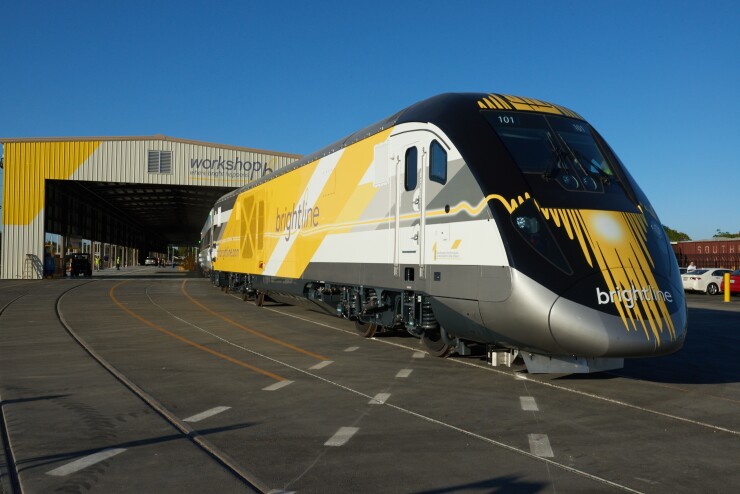 All Aboard Florida Brightline train Jan. 2017