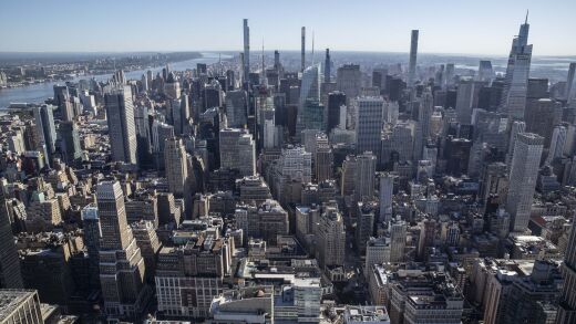 New York City As Covid Restrictions Are Lifted After Reaching Vaccine Goal