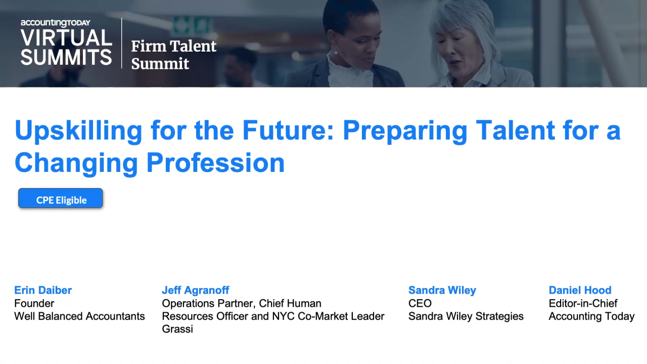Upskilling for the Future: Preparing Talent for a Changing Profession