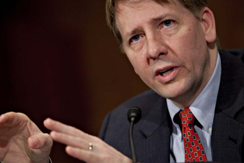 Richard Cordray, former director of the Consumer Financial Protection Bureau.