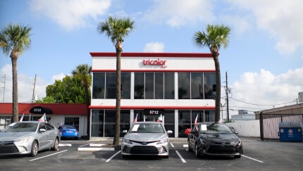 A Tricolor dealership in Houston, Texas, US, on Thursday, Sept. 11, 2025.