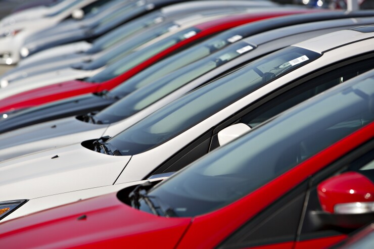 car lot from Bloomberg