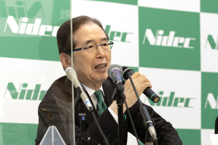Shigenobu Nagamori of Nidec