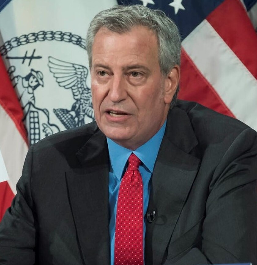 De Blasio furlough call could be a marker