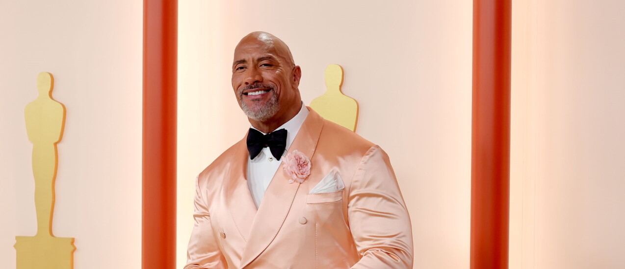 Dwayne Johnson attends the 95th Annual Academy Awards on March 12, 2023 in Hollywood, California. (Photo by Mike Coppola_Getty Images).jpg