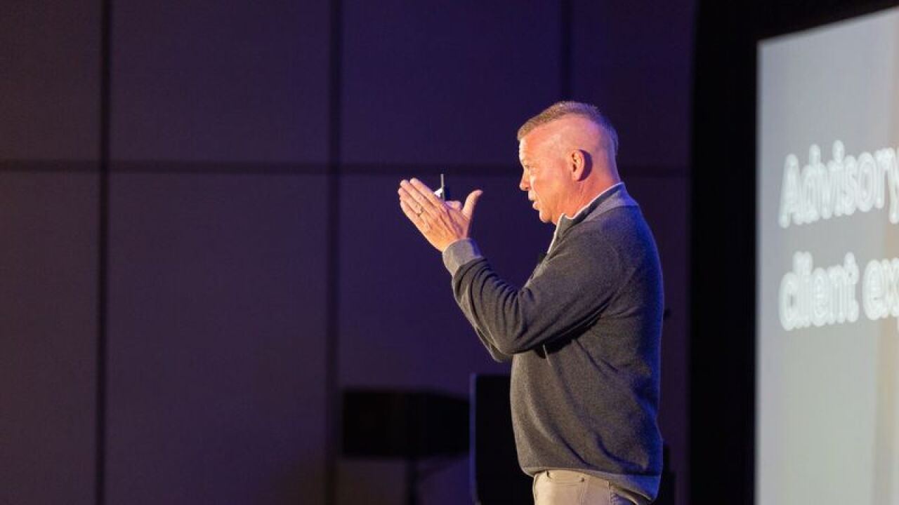 Jim Bourke speaking at the 2026 Firm Growth Forum