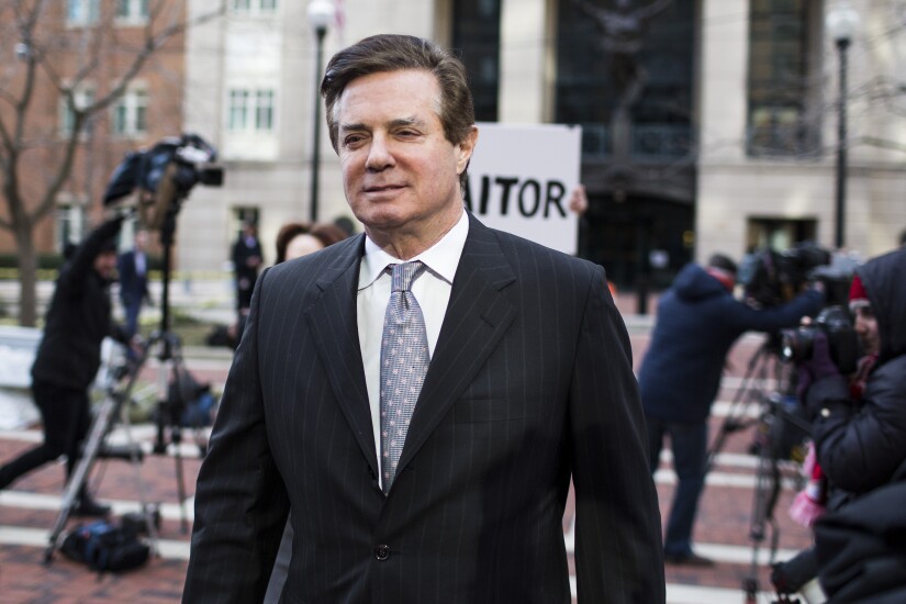 Paul Manafort, former campaign manager for Donald Trump.