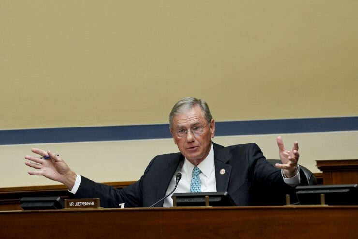 “The recent actions of Director Chopra and Director Gruenberg illustrate that the FDIC Board of Directors is in serious need of reform,” said Rep. Blaine Luetkemeyer, R-Mo.