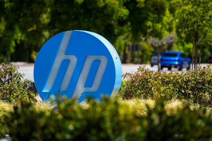 HP headquarters in Palo Alto, California