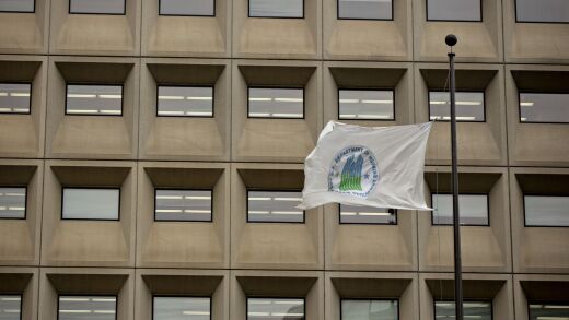 Exteriors Of The U.S. Department Of Housing And Urban Development Headquarters