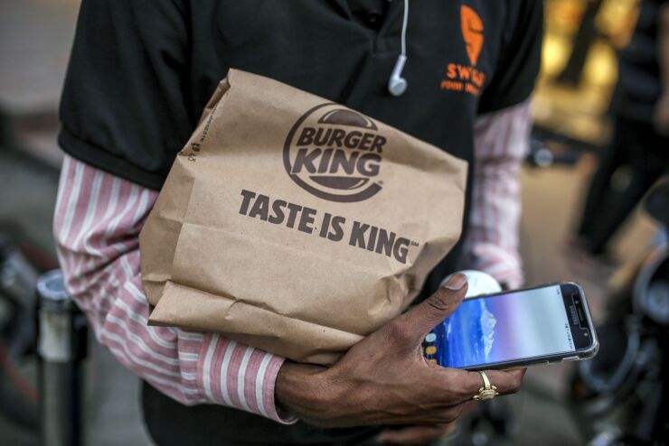 Burger King mobile order