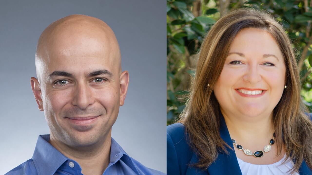 Giorgios Zacharia and Kelley Kage