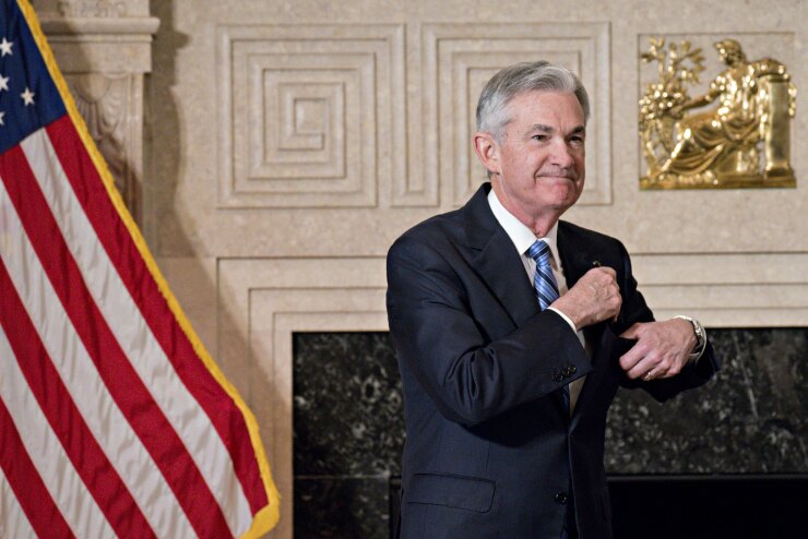 Jerome Powell, chairman of the Federal Reserve.