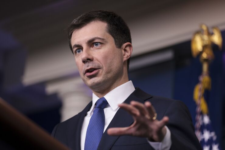 Transportation Secretary Pete Buttigieg announces new round of Airport Infrastructure Grants