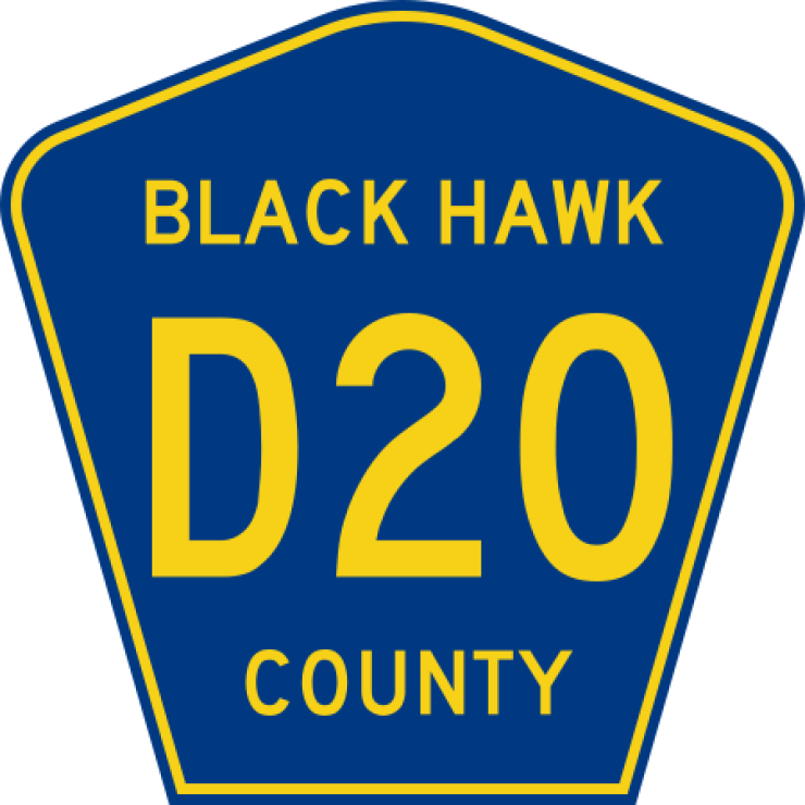 black-hawk-county-route-marker