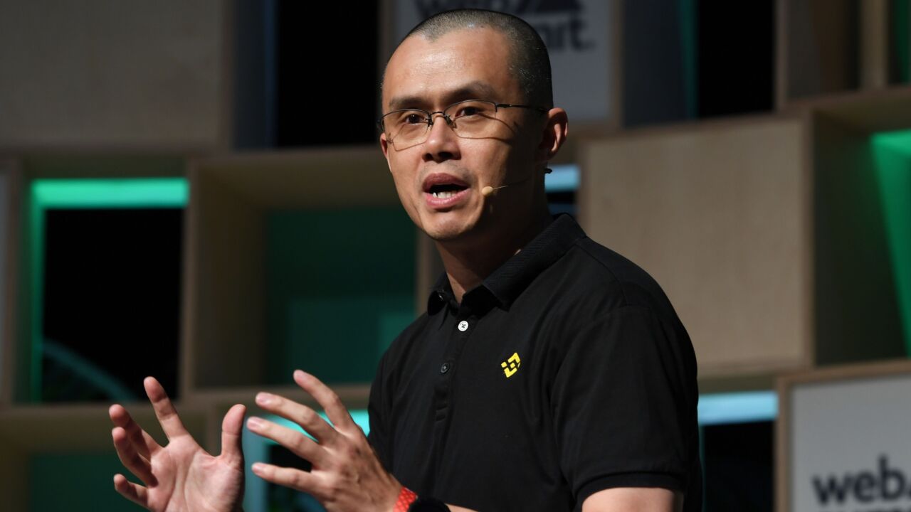 Changpeng Zhao, billionaire and chief executive officer of Binance.