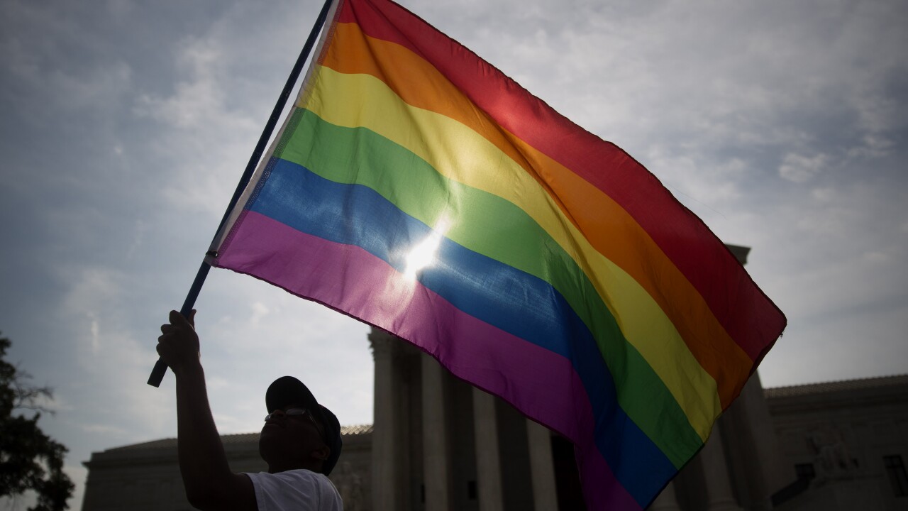 LGBT rainbow flag