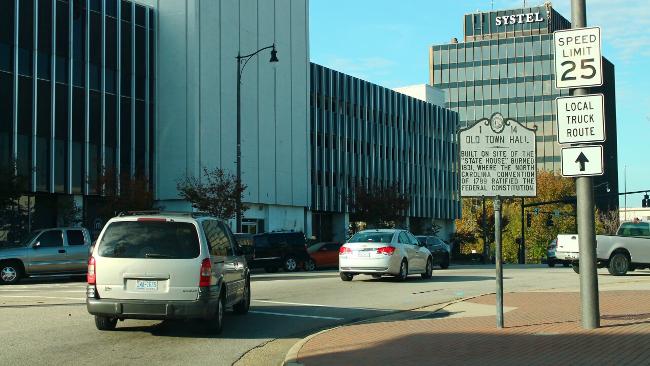 Green St. in Fayetteville, N.C.