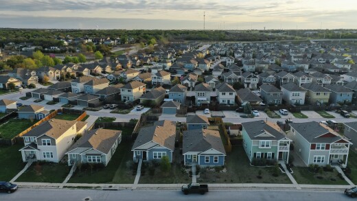 Houses For Sale In Texas As Existing Homes Sales Figures Released