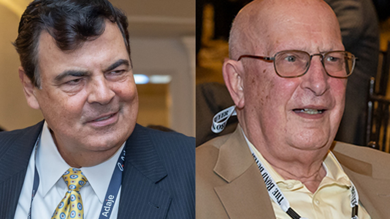 Nikolai Sklaroff, the San Francisco Public Utilities Commission’s capital finance director (left), and Andy Kalotay, president of Kalotay Advisors (right).