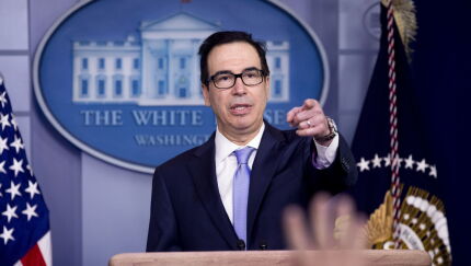 The FSOC — chaired by Treasury Secretary Steven Mnuchin — finalized a a new process in December that moved emphasis away from designating "systemically important" nonbanks for tougher regulation.