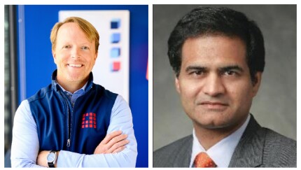 Left: Scott Sanborn, CEO of LendingClub. Right: Sanjiv Das, president of Pagaya