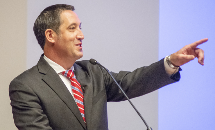Texas Comptroller Glenn Hegar in January 2019