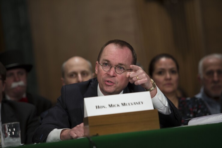 Acting CFPB Director Mick Mulvaney