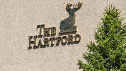 The Hartford signage