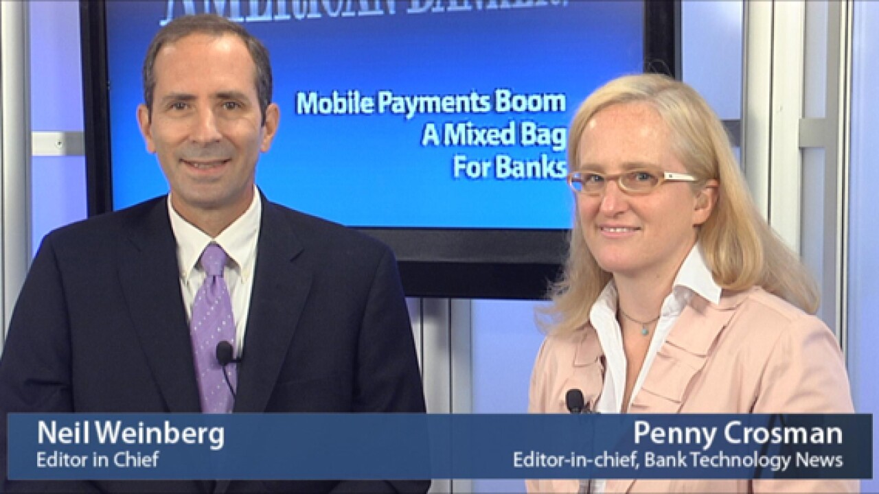 Thumbnail for Video: Mobile Payments Boom a Mixed Bag for Banks