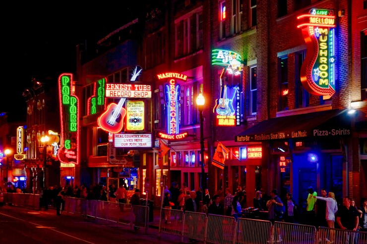 Downtown Nashville