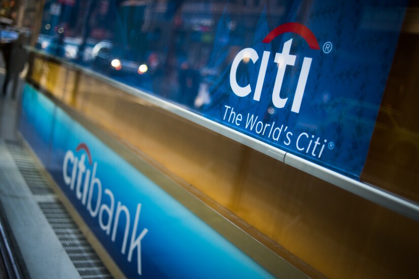 citigroup citibank signage