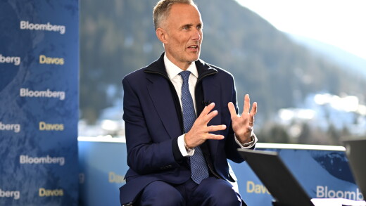 Robin Vince, chief executive officer of the Bank of New York, during an interview.