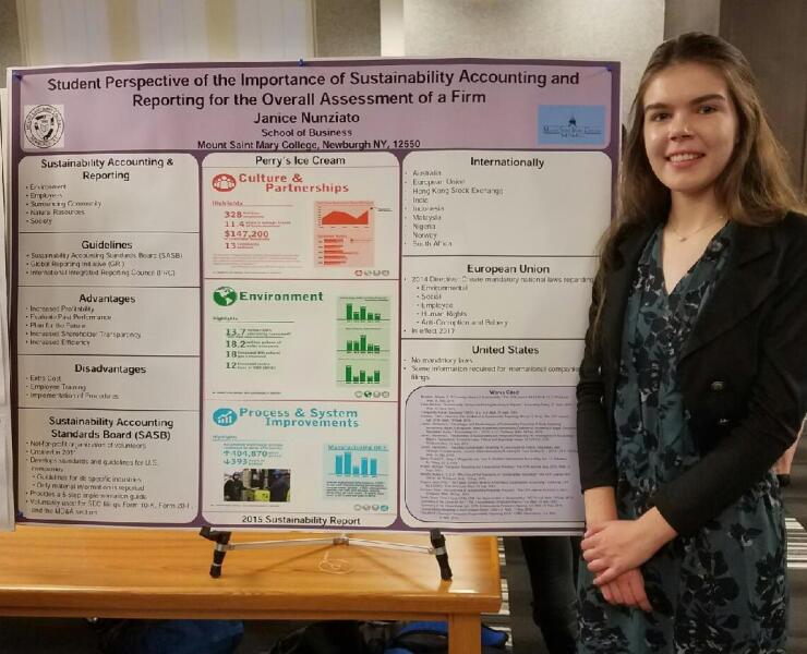 Janice Nunziato of Mount Saint Mary College