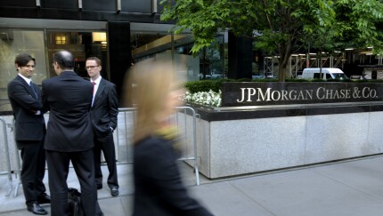 J.P. Morgan by Bloomberg News