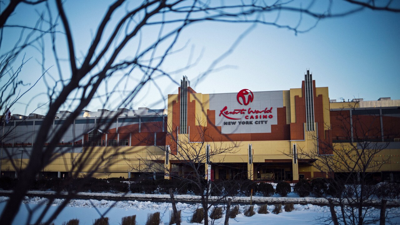 Resorts World Casino, operated by Genting, stands in Queens, New York, U.S., on Friday, Feb. 10, 2017.