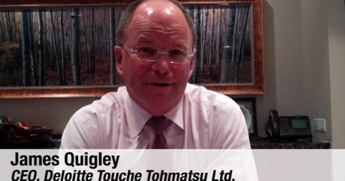 James Quigley on Leadership at Deloitte Accounting Today