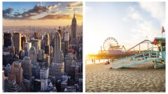 New York - California