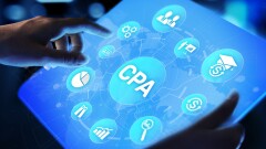 High-tech CPA concept