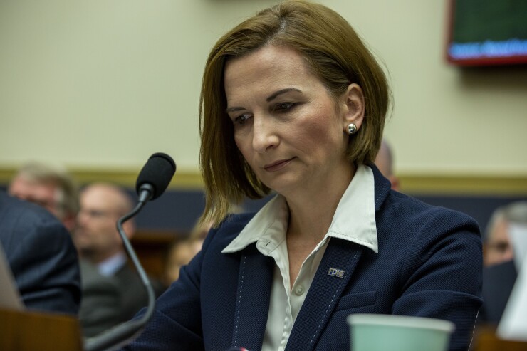 FDIC Chair Jelena McWilliams