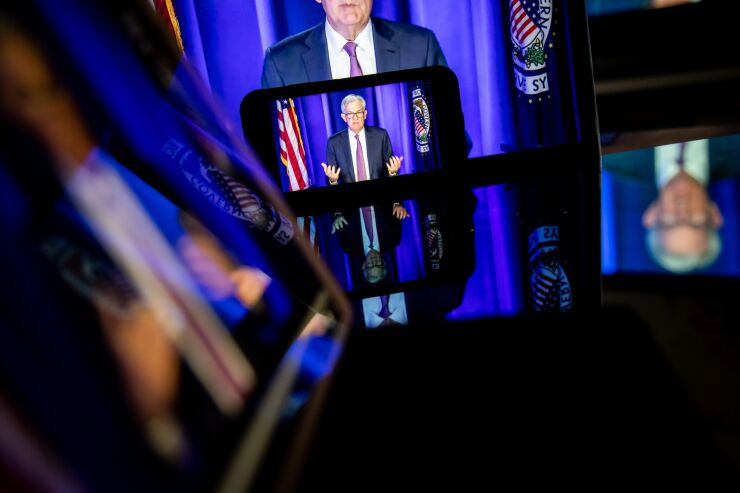 Fed Chair Powell Holds Virtual News Conference Following FOMC Rate Decision
