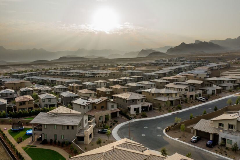 Las Vegas Home-Price Surge Spotlights Disconnect In U.S. Economy