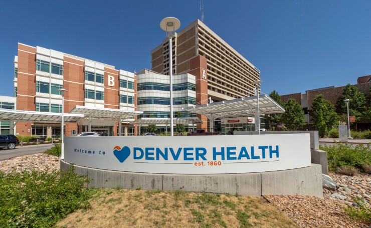 Denver Health sign