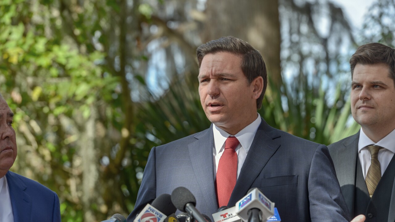 Florida Gov. Ron DeSantis on Jan. 17, 2019.